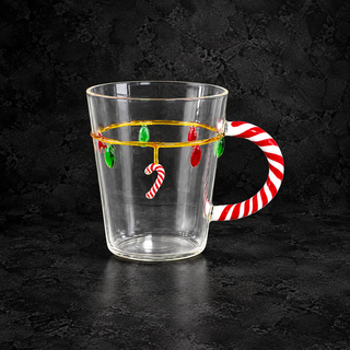 Tazza in Vetro 425 ml – Elegante e Pratica per Colazione e Bevande Calde