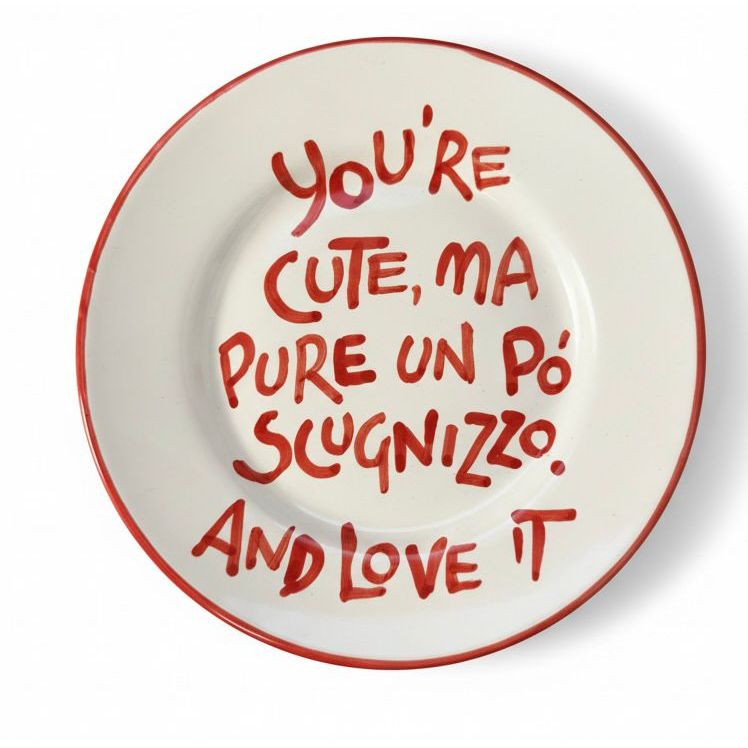 400GON | PIATTINO DA 21 CM IN CERAMICA - VARI DECORI