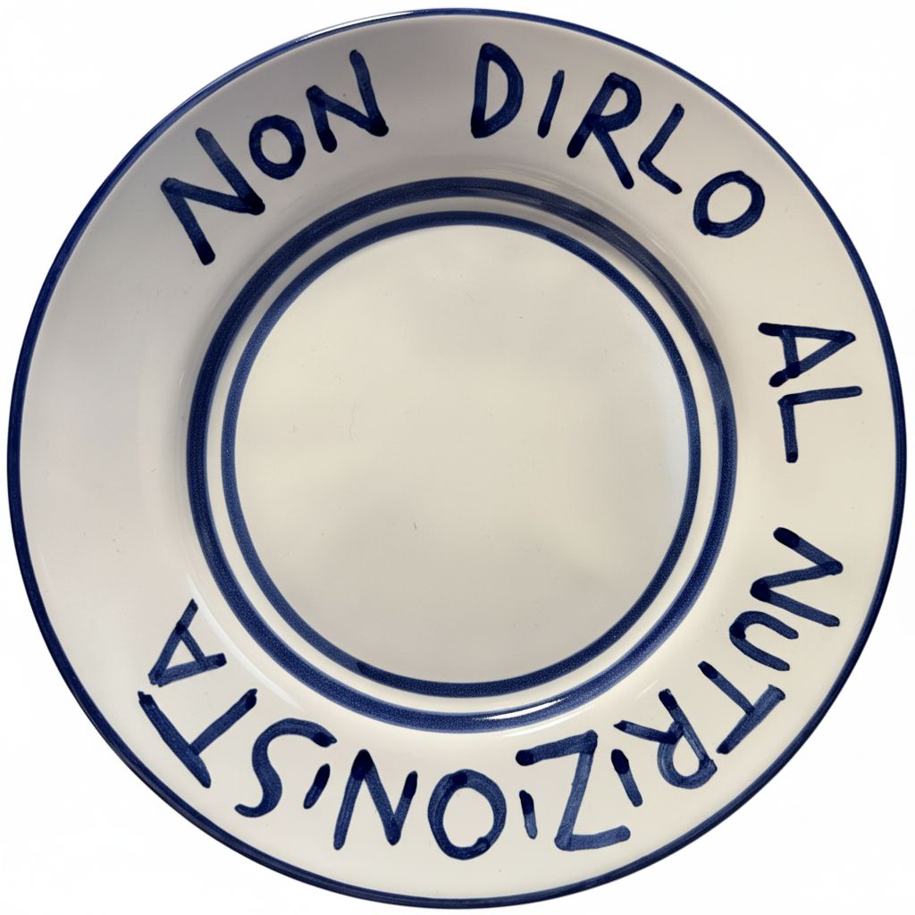 400GON | PIATTINO DA 21 CM IN CERAMICA - VARI DECORI