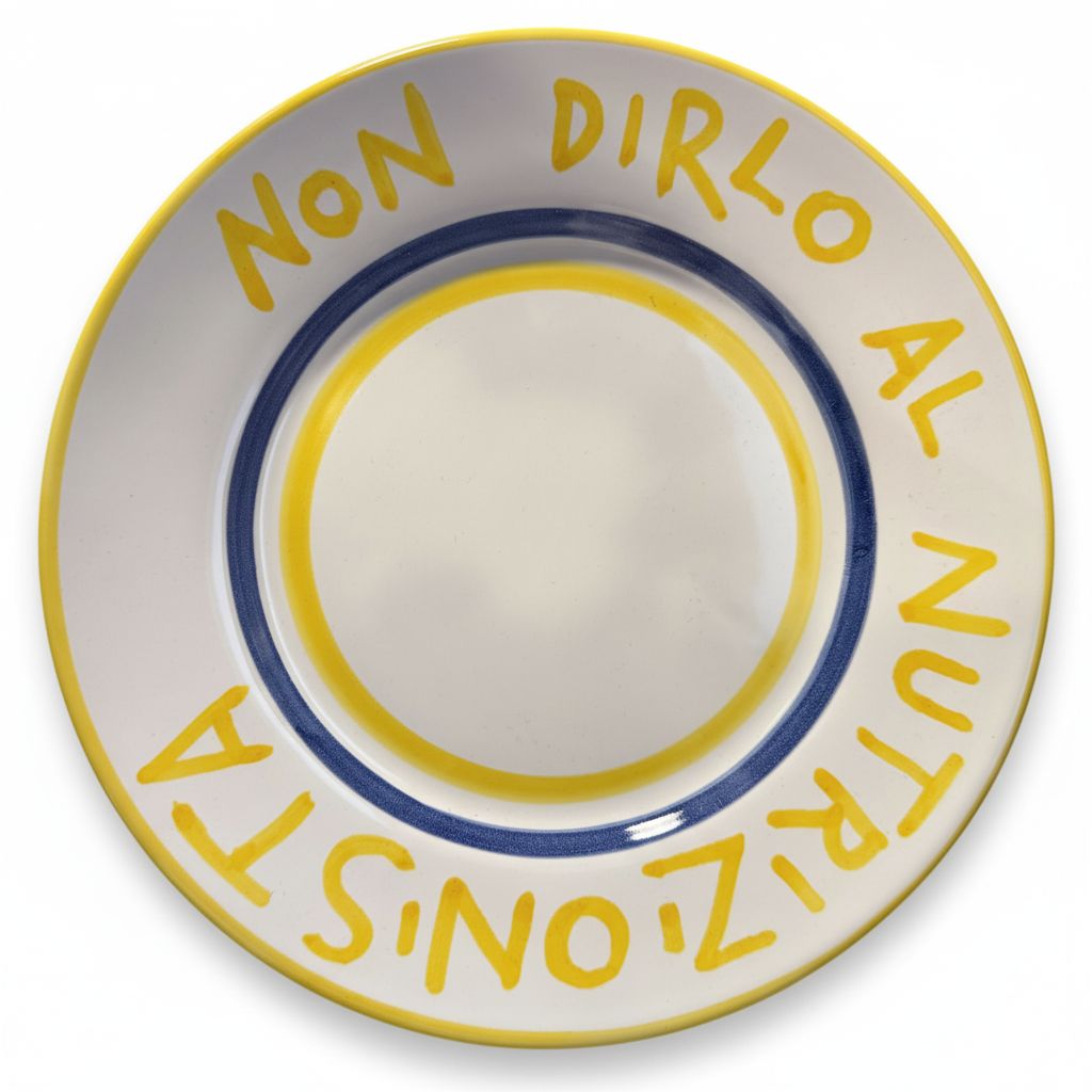 400GON | PIATTINO DA 21 CM IN CERAMICA - VARI DECORI