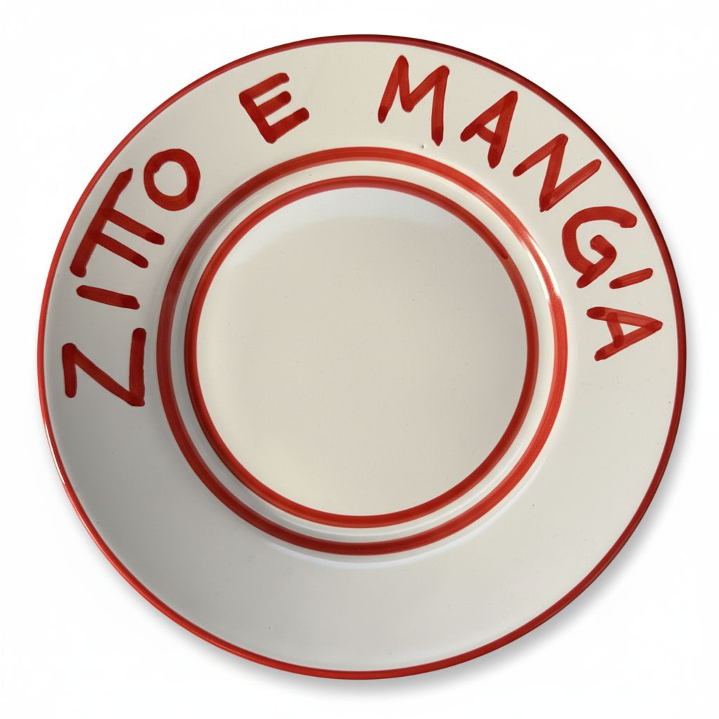 400GON | PIATTINO DA 21 CM IN CERAMICA - VARI DECORI