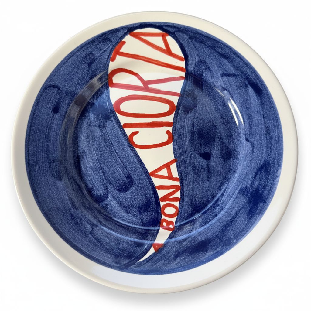 400GON | PIATTINO DA 21 CM IN CERAMICA - VARI DECORI