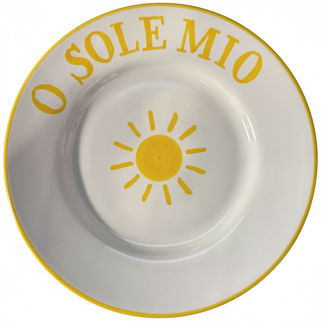 400GON | PIATTINO DA 21 CM IN CERAMICA - VARI DECORI