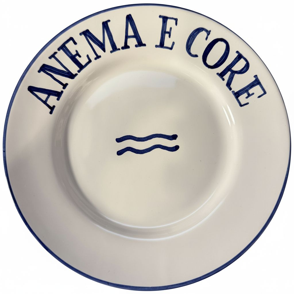 400GON | PIATTINO DA 21 CM IN CERAMICA - VARI DECORI