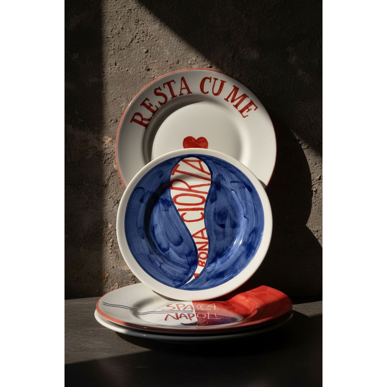 400GON | PIATTINO DA 21 CM IN CERAMICA - VARI DECORI