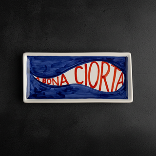 A BONA CIORTA blu - Vassoietto ceramica