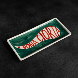 A BONA CIORTA verde - Vassoietto ceramica