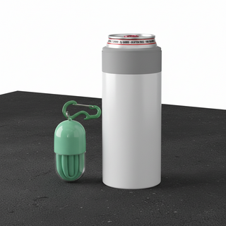ASOBU Slim Can Sleeve 354 ml Acciaio Inox 18/8