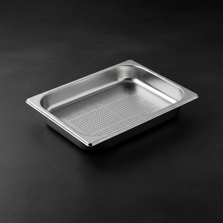 Bac Inox Gastronorm 1/2 26,5x32,5 cm AISI 304