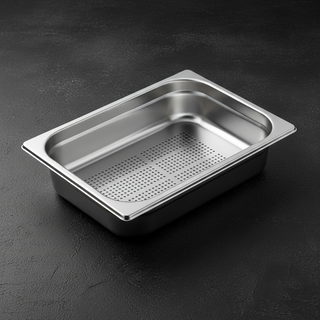 Bac Inox Gastronorm 1/2 26,5x32,5 cm AISI 304