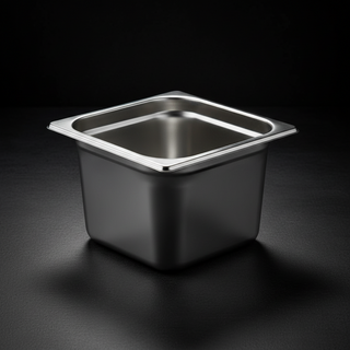 BACINELLA INOX 1/2 - 26,5X32,5 CM