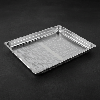Bacinella Gastronorm 2/1 Inox AISI 304 65x53 cm