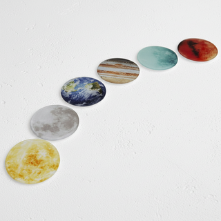 Sottobicchieri Planets Balvi Set 6 Pezzi