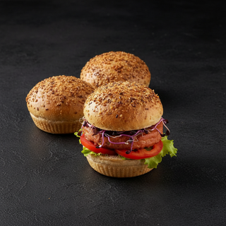 Silikomart Burger Bread Mould 6 Cavities Ø80
