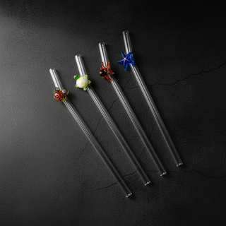 Cannucce Vetro Borosilicato WD Set 4 Riutilizzabili