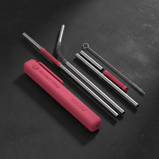 Asobu Reusable Stainless Steel Straws 18/8