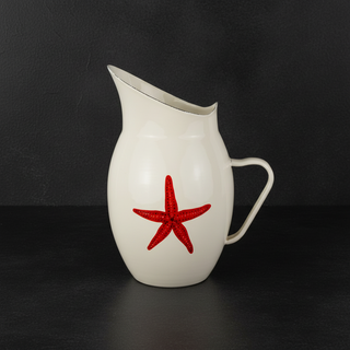 Caraffa Latta Smaltata 2,6 Litri Stella Marina