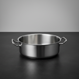 BALLARINI | CASSEROLE ACIER INOXYDABLE 28 CM cod. 9016.28