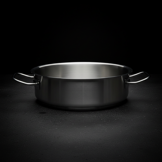 Casseruola Bassa ILSA 50 cm Acciaio Inox 18/10