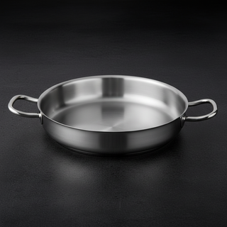 PUJADAS | TEGAME ACCIAIO INOX 2 MANICI cod. 104