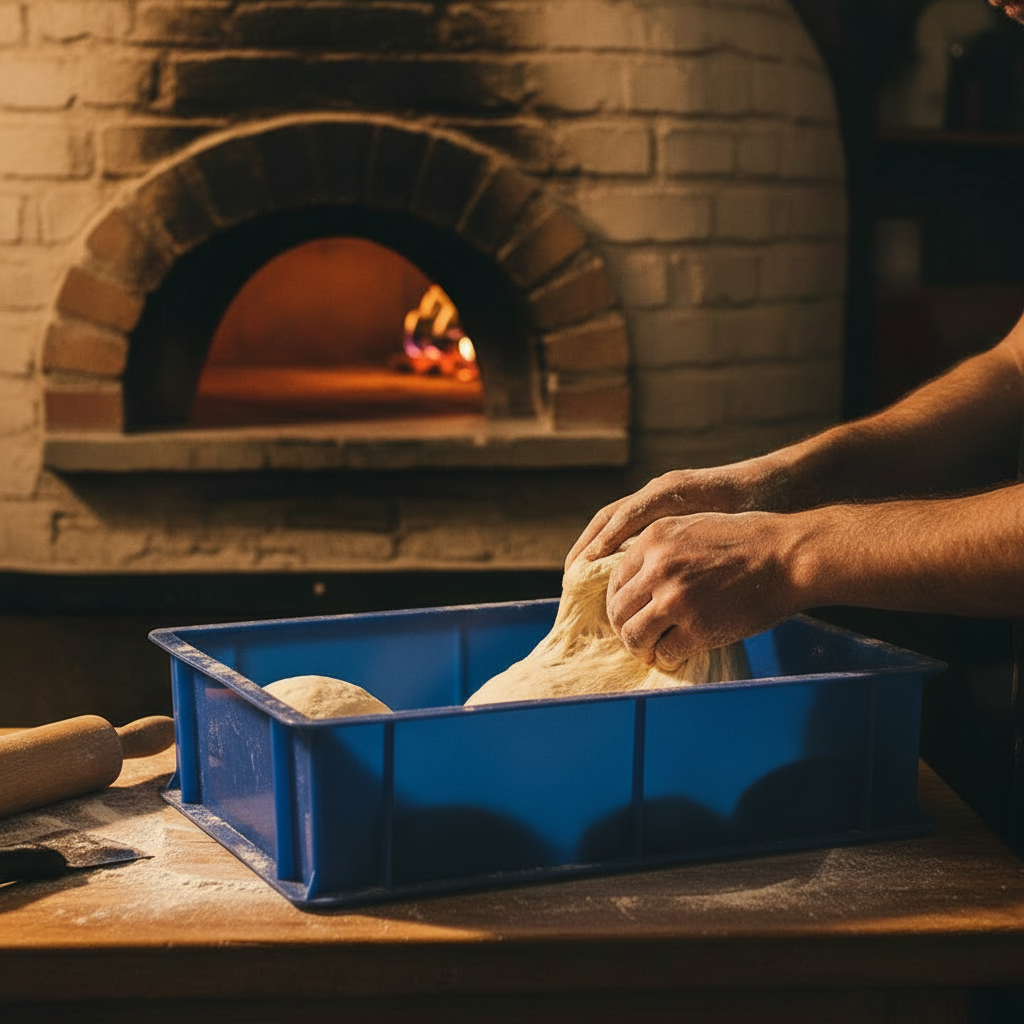 GENUS DEI | CASSETTA PORTA IMPASTO 40X30