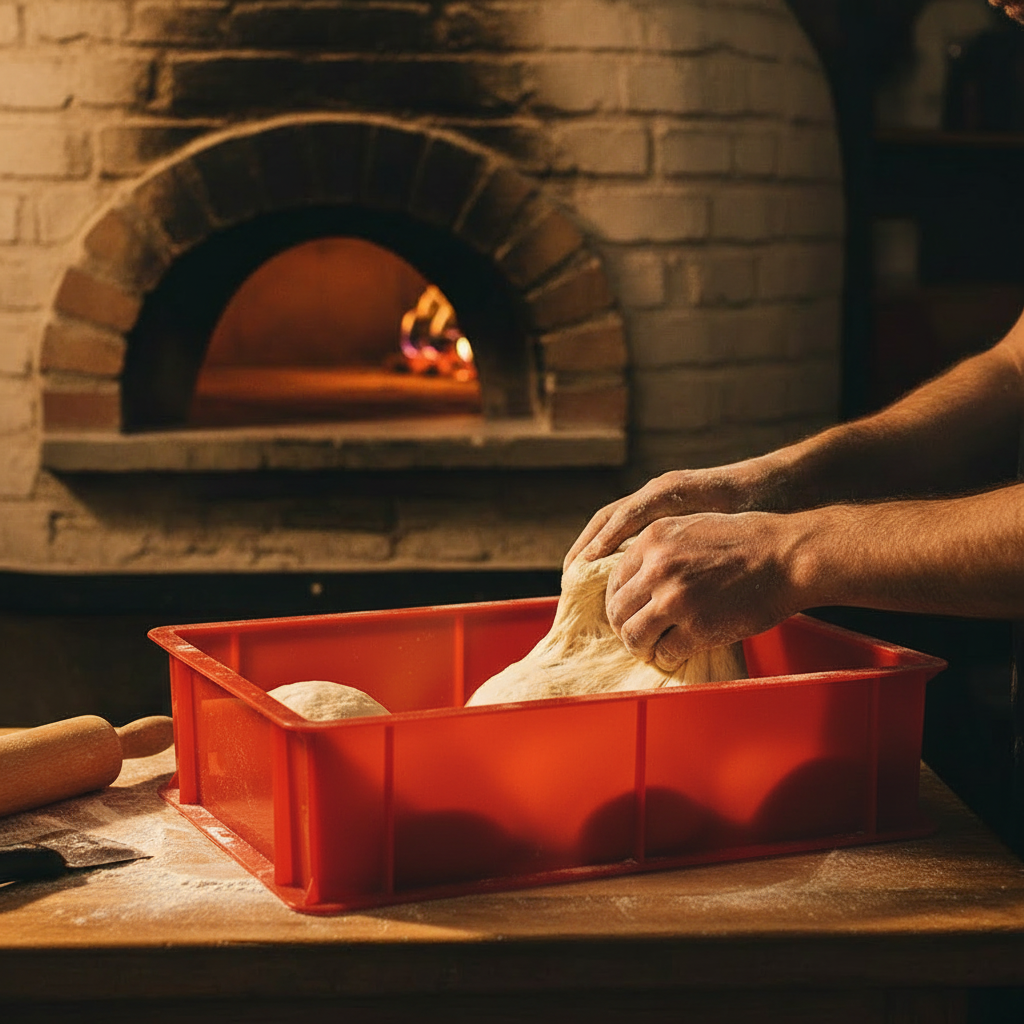 GENUS DEI | CASSETTA PORTA IMPASTO 40X30