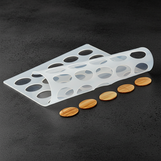 Chablon Oval Silikomart 84 Decorazioni 28x21 cm