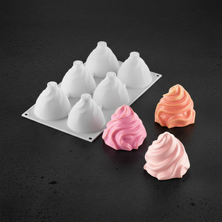 Stampo Silikomart Chantilly 120 ml 6 Cavità