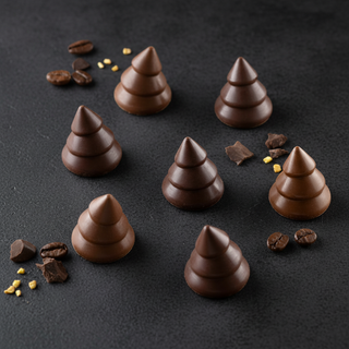 Moule en Silicone Choco Trees Silikomart 15 Sapins