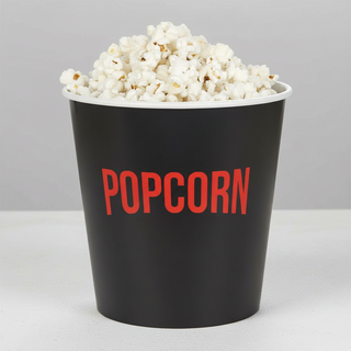 Popcorn-Schale Streaming Balvi Schwarz Design