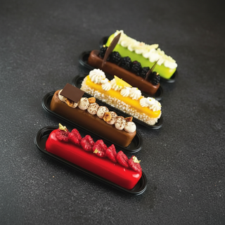 Moule Éclair 80 ml Silikomart Fashion Platine