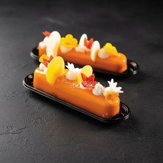 Moule Éclair 80 ml Silikomart Fashion Platine