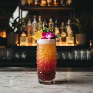 LIBBEY | TIKI MASK IN VETRO