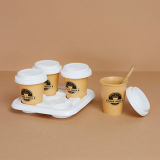 Set tazzine da cafè 75 ml Take Away porcellana