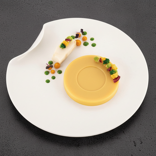 Piatto 80 Silikomart Silicone Platino 6 Cavità