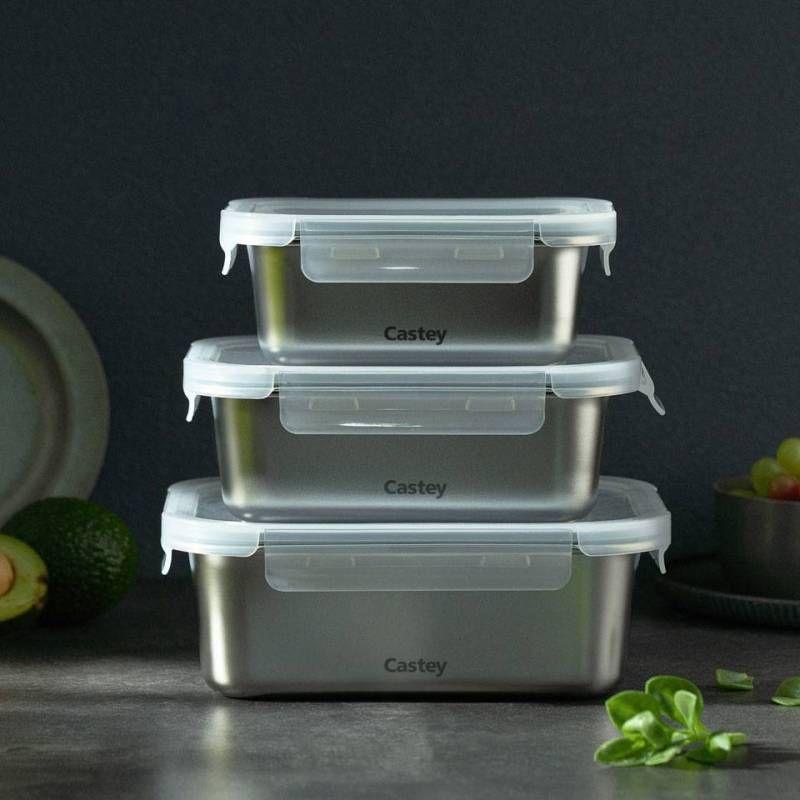 CHEF ROYALE Contenori per alimenti con coperchi, 10 x 750 | FindTheDeal CHEF ROYALE Contenori per alimenti con coperchi, 10 x 750 | FindTheDeal