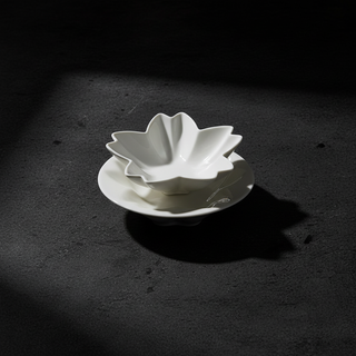 Narciso Ivory Porcelain Coupé Le Coq 12.5 cm