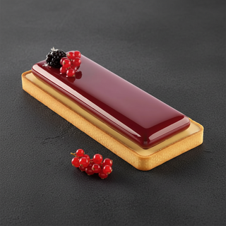 Kit Tart Ring Rectangular Silikomart 26,5x10,5 cm