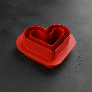 Stampo Silicone Silikomart Mini Love Story 80x66 mm