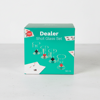 Bicchierini Dealer Balvi 50 ml Vetro Borosilicato Set 4