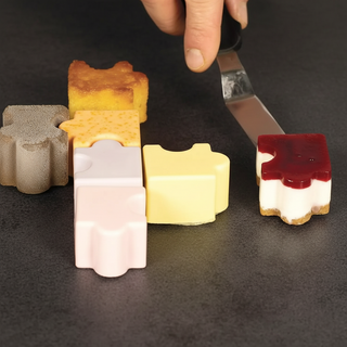 Stampo Silicone Silikomart Puzzle 16 Cavità 32ml