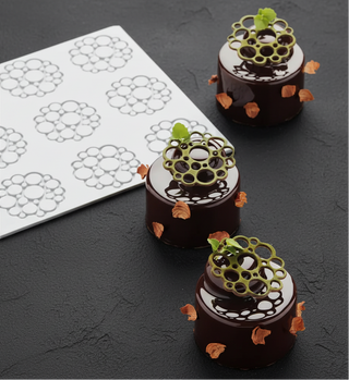 Pavoni PR005 Silicone Mould 5 cm Circles HoReCa