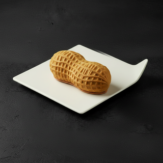 Dolce arachide sul vassoietto New Bone China