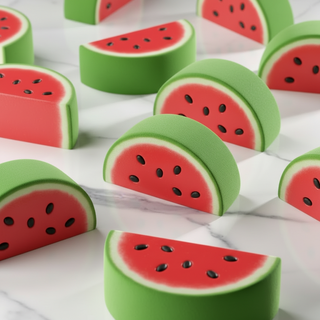 Dolci anguria senza stampo nero