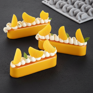 Stampo Silicone Pavoni Mandarin 30 Cavità 3,8cm