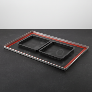 Silikomart Square Tarte Ring 20x20 H2 Perforated