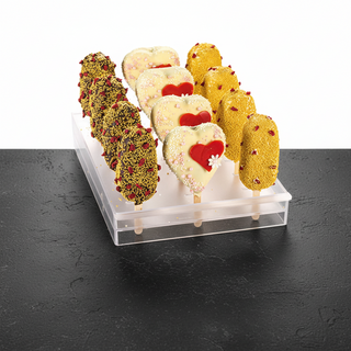 Eisdisplay Polycarbonat Gelati Silikomart 23,5x36