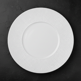 Feng Zen Flat Plate Pâte de Limoges 23 cm