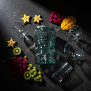 Dispenser Tiki Vetro 6 lt con Rubinetto