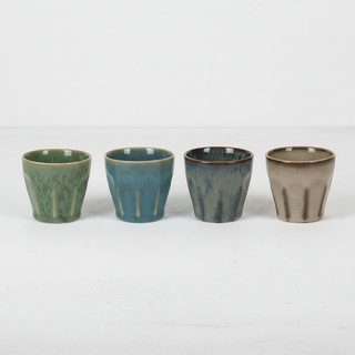 Verre Stone Frescura 90 ml Set 4 Assortis
